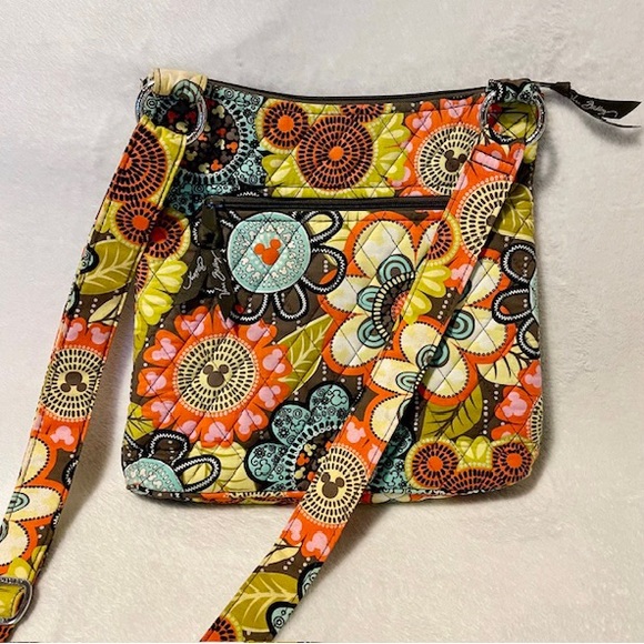 Vera Bradley Disney Mickey’s Perfect Petal Crossbody Bag - Picture 2 of 16